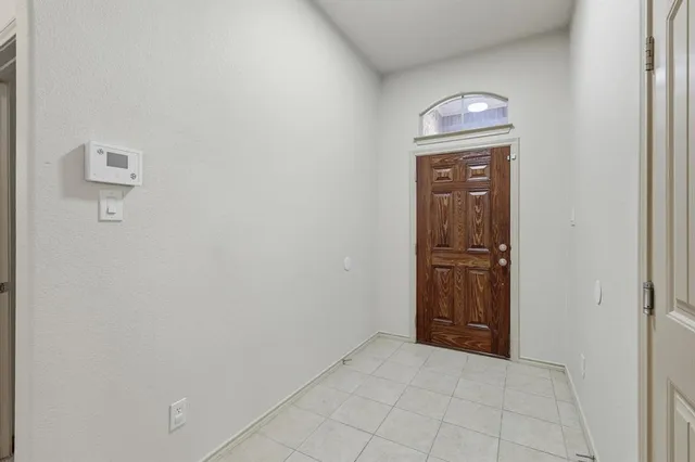 a view of an entryway door