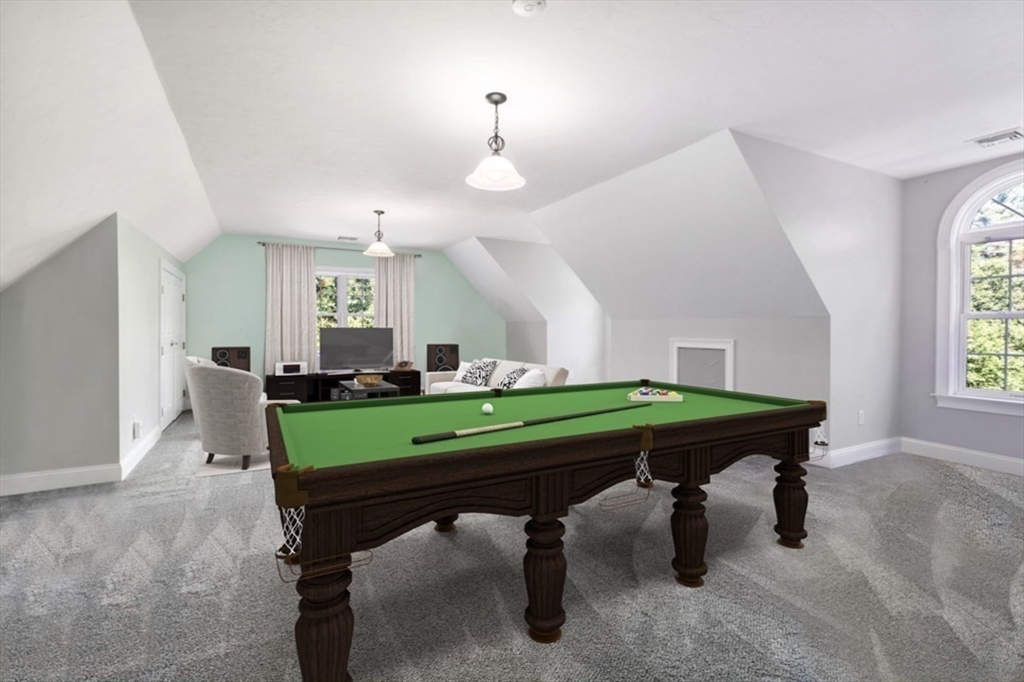 400 New Boston Road Sturbridge, MA 01566 - Photo 36 of 42 a room with pool table windows and windows