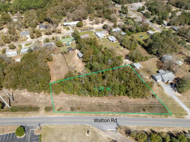 a view of a yard with an outdoor space