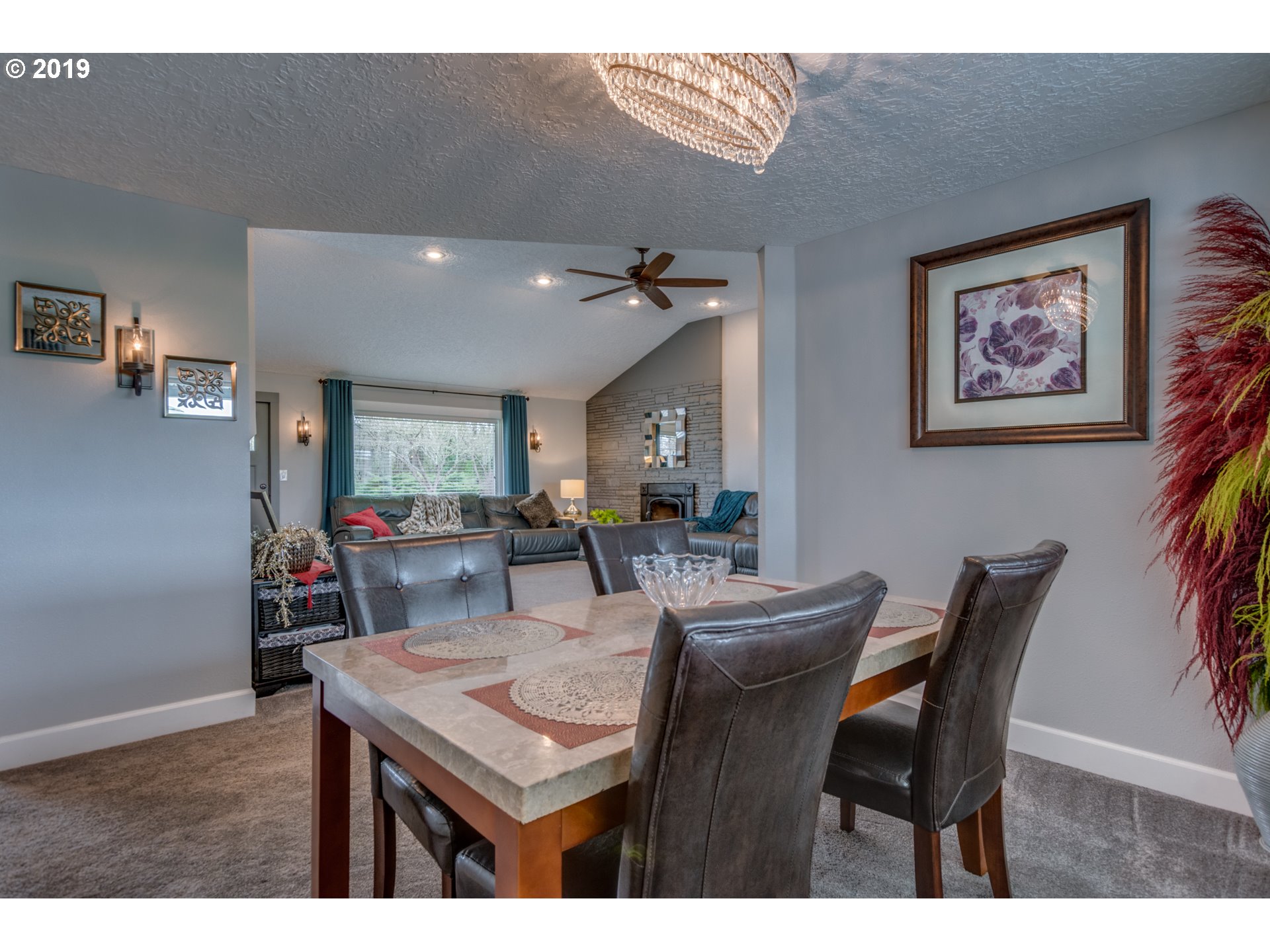 11379 Southwest Spring Hill Road Gaston, OR 97119 - Photo 13 of 28 a view of a dining room with furniture