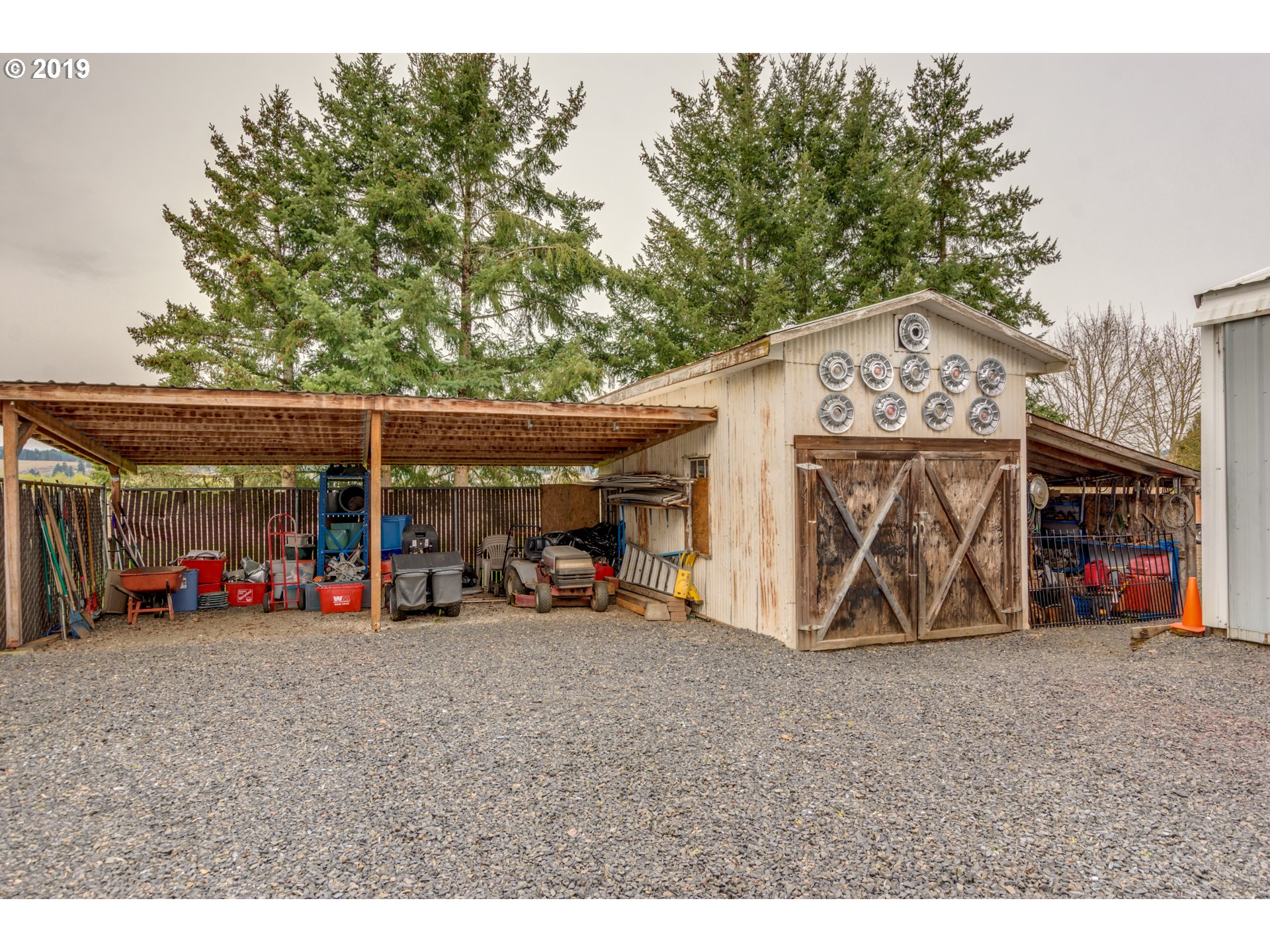 11379 Southwest Spring Hill Road Gaston, OR 97119 - Photo 27 of 28 a view of a bike garage
