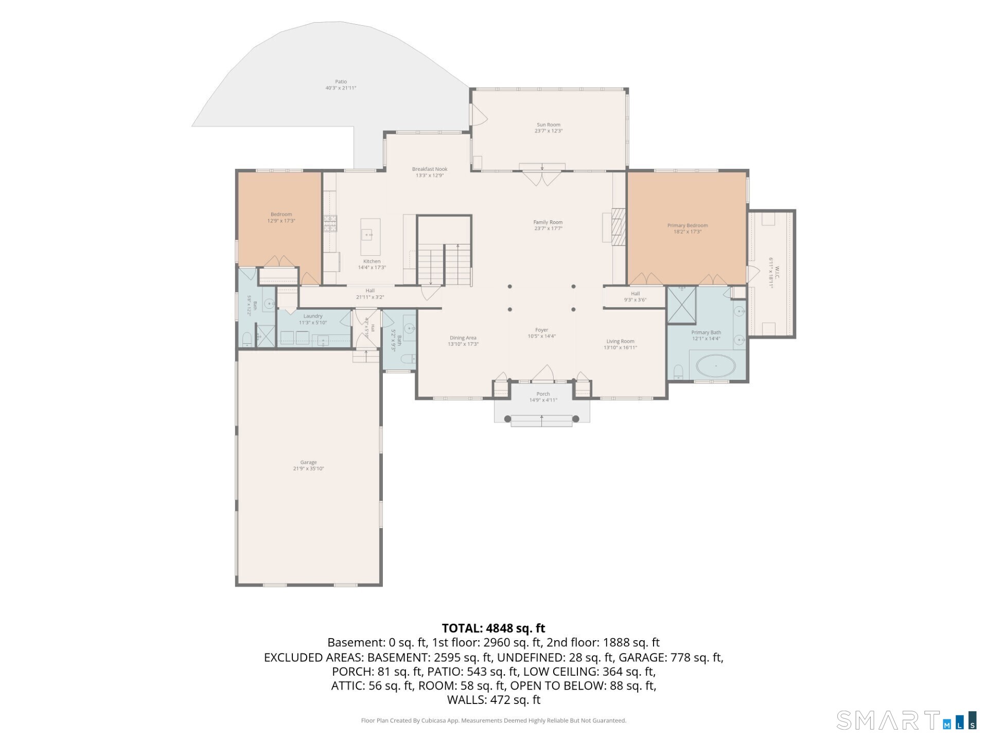 122 Lower Road Guilford, CT 06437 - Photo 38 of 39 FLOOR PLAN ~ main level