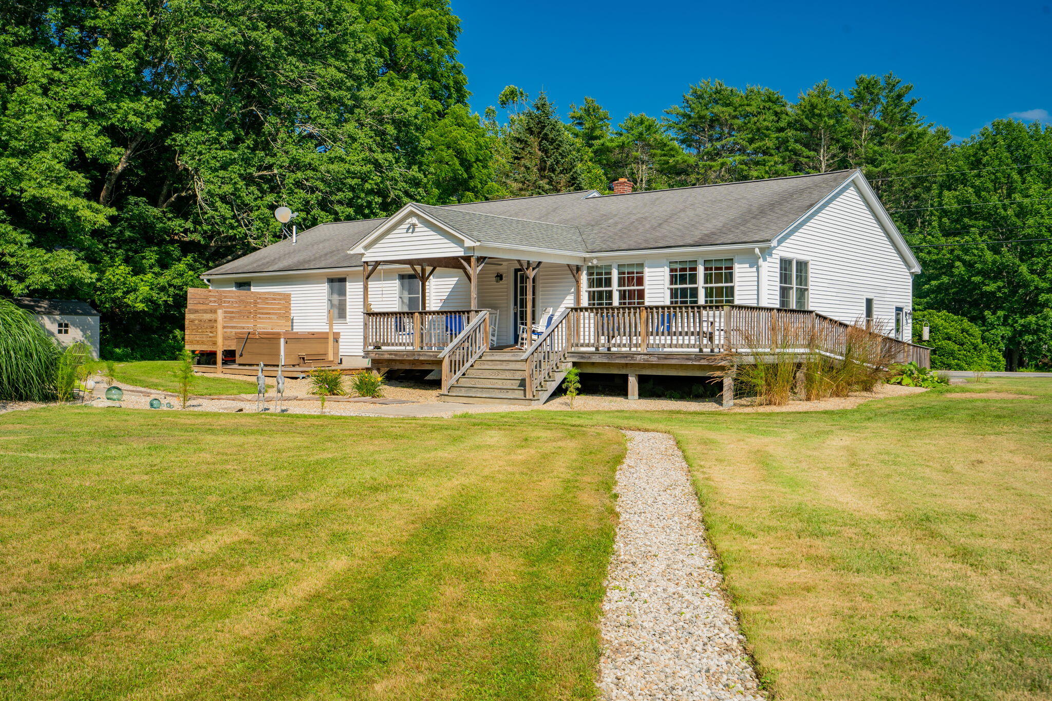 63 Pleasant Hill Road Freeport, ME 04032 - Photo 3 of 57 Rear of House