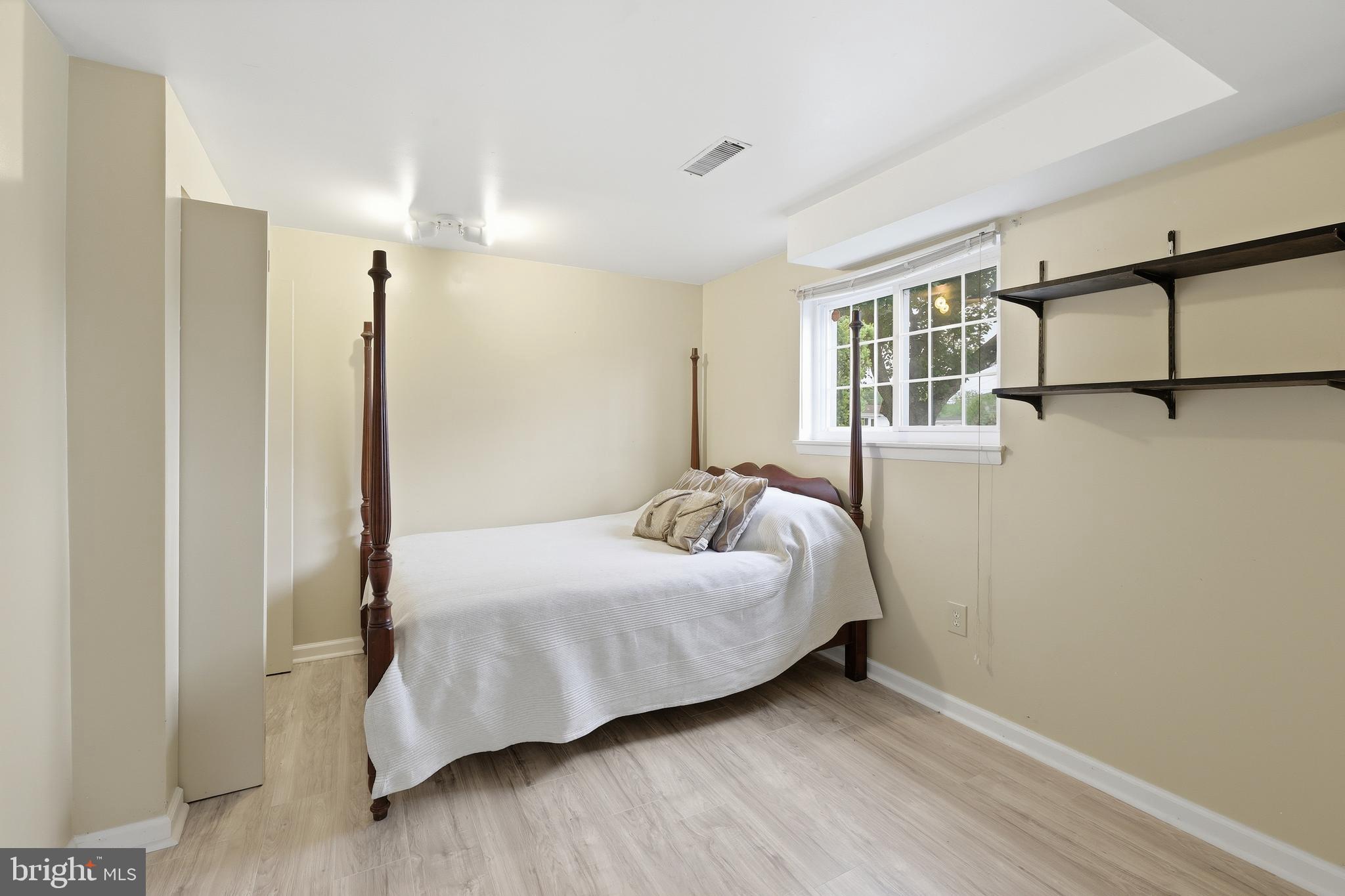7434 Prince George Road Baltimore, MD 21208 - Photo 23 of 30 Bedroom#4 on lower level. Great for a home office.