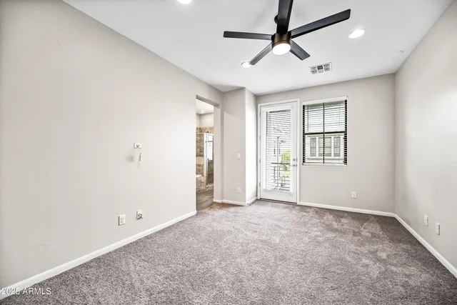 a view of a livingroom with furniture