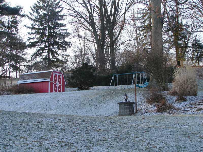 127 Parkview Road Pittsburgh, PA 15237 - Photo 3 of 25 Yard/Garden. View of Rear Yard with storage shed and play areas.