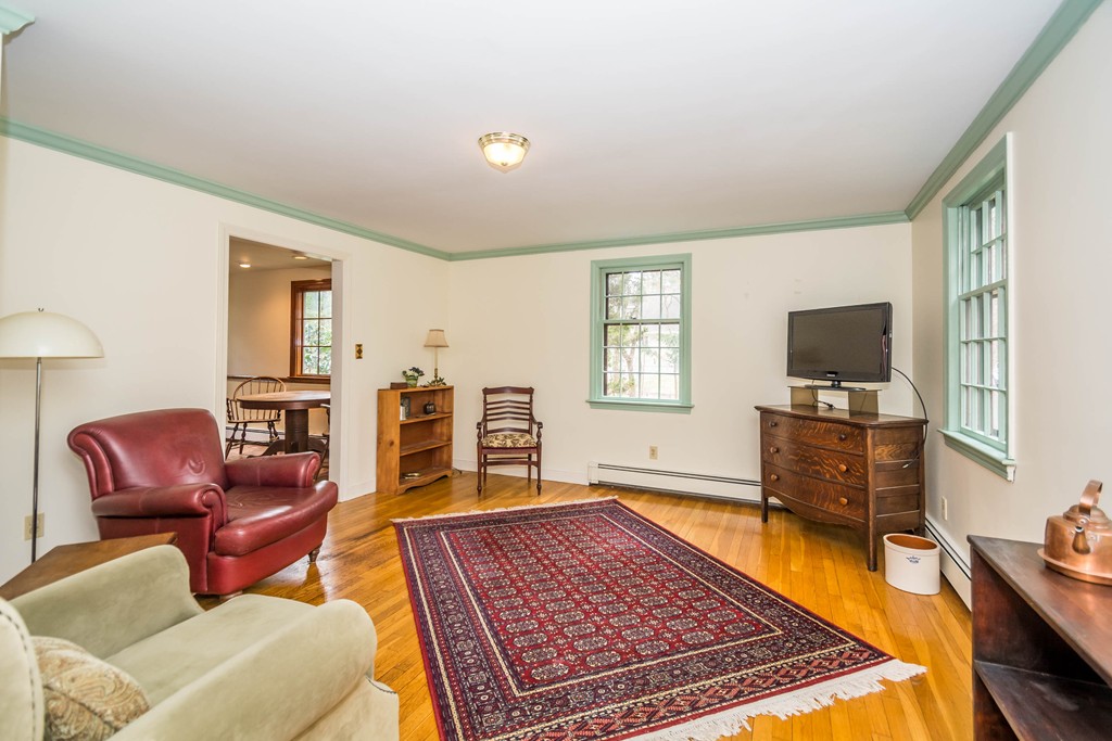 96 Middleton Road Boxford, MA 01921 - Photo 9 of 30 a living room with furniture and a flat screen tv