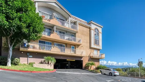 a front view of a building with street