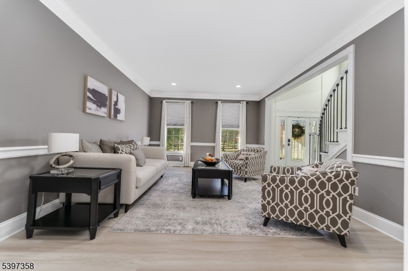 16 Perry Road Annandale, NJ 08801 - Photo 4 of 49 a living room with furniture and a large window