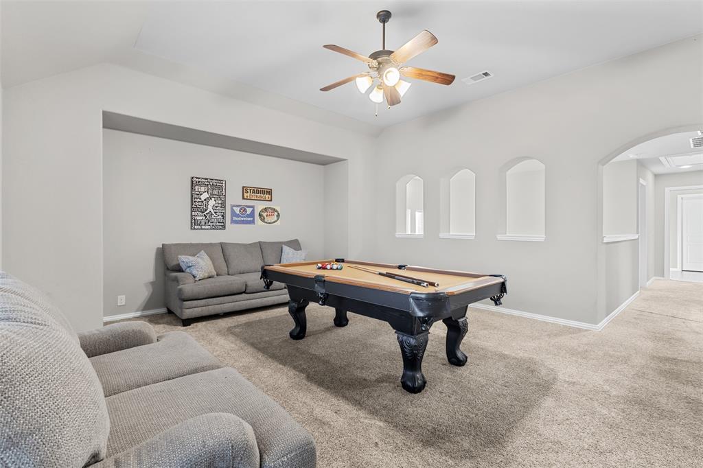 1174 Spring Cress Burleson, TX 76028 - Photo 23 of 37 The additional living/game room provides so much opportunity!