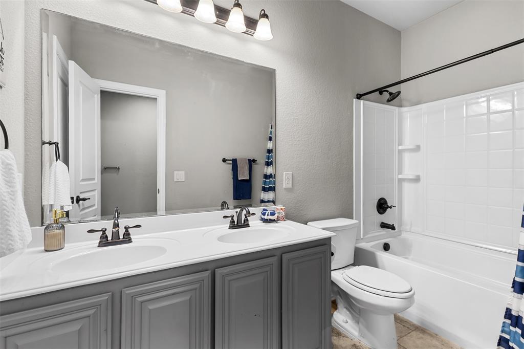 1174 Spring Cress Burleson, TX 76028 - Photo 31 of 37 Modern and upgraded secondary bathrooms