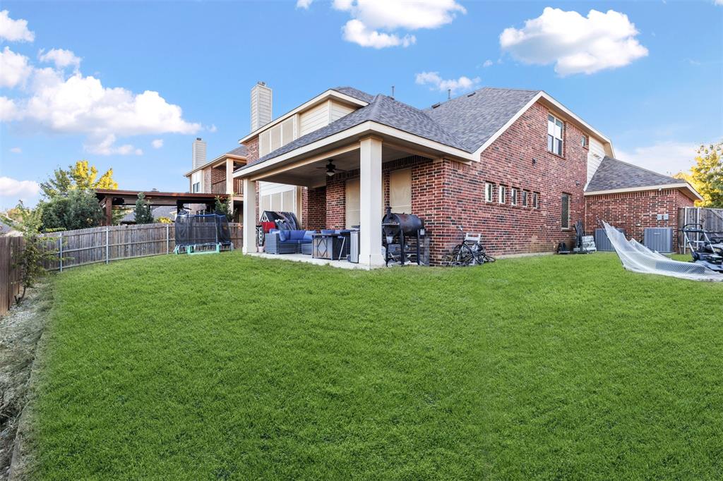 1174 Spring Cress Burleson, TX 76028 - Photo 36 of 37 Large backyard space!