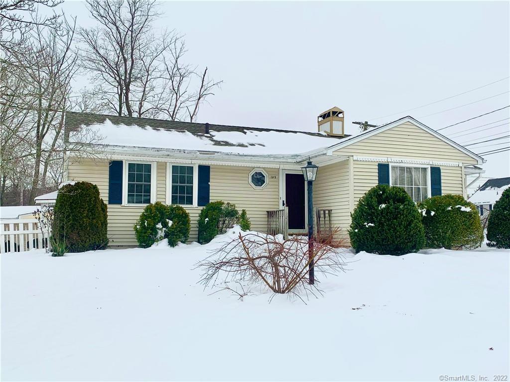192 Round Hill Road Meriden, CT 06450 - Photo 1 of 1 a view of a house with a yard covered in snow
