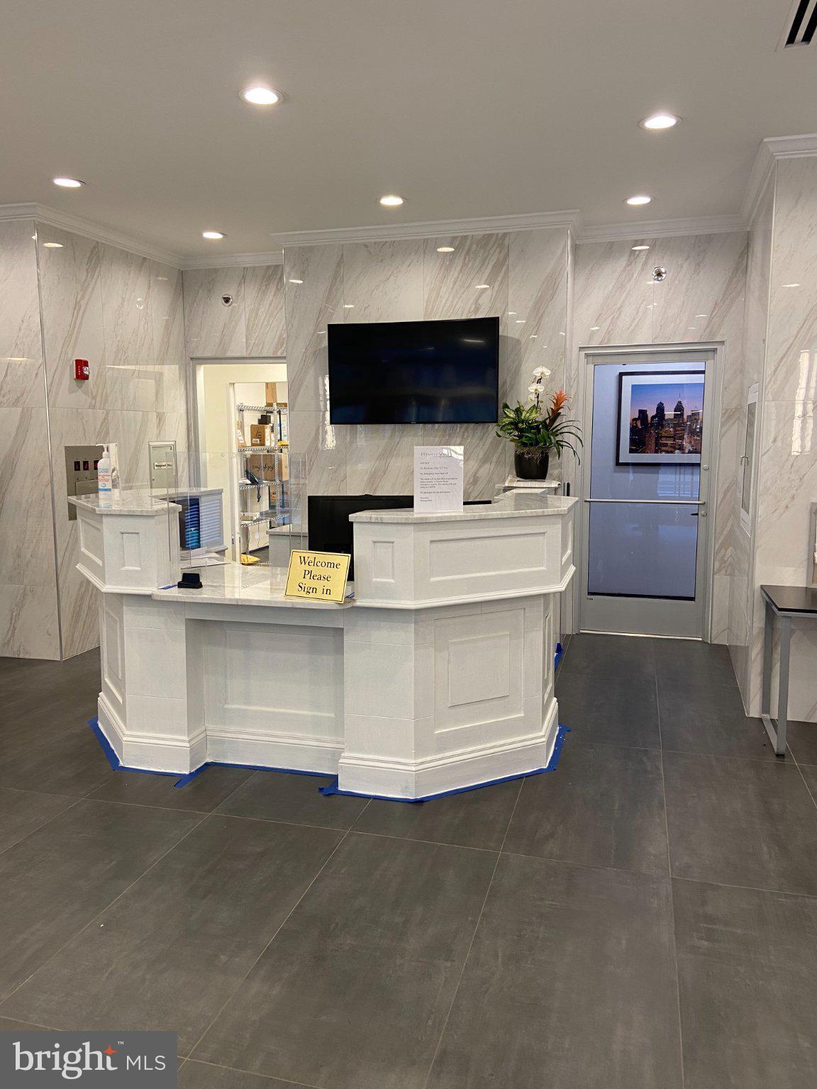 2101 Chestnut Street, Unit 706 Philadelphia, PA 19103 - Photo 1 of 9 Modern reception area with sleek design.