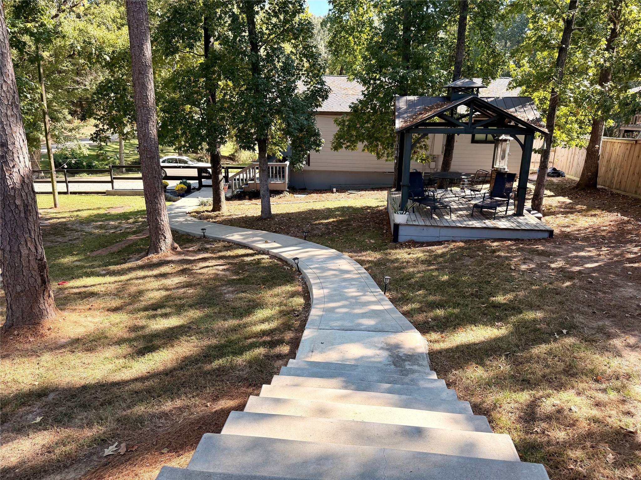94 Gov Bell Drive Point Blank, TX 77364 - Photo 32 of 49 a view of a park with tree s