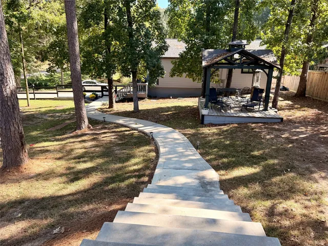 a view of a car garage