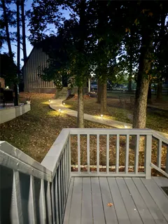 a house view with a outdoor space