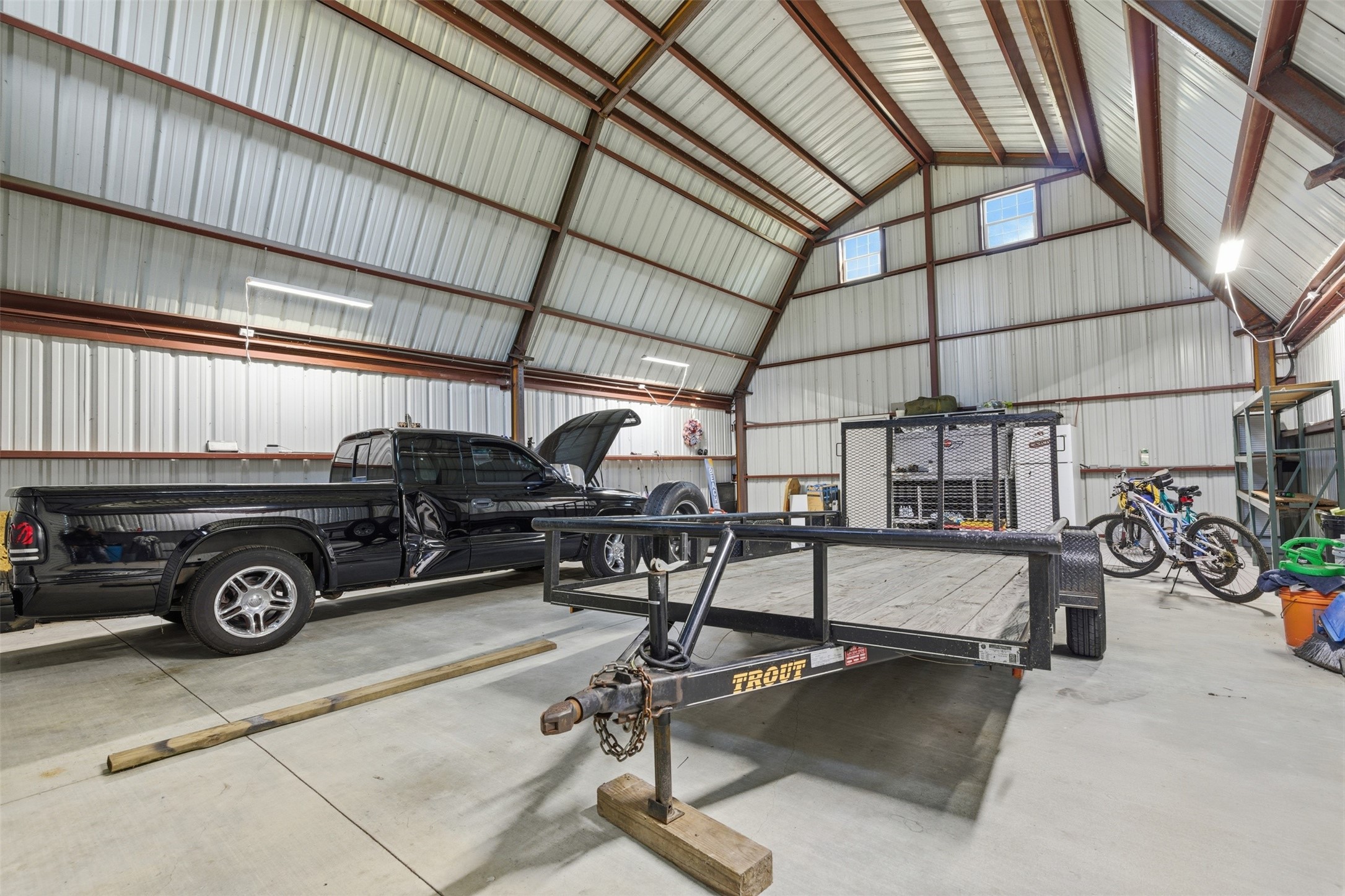 94 Gov Bell Drive Point Blank, TX 77364 - Photo 38 of 49 a view of a car garage