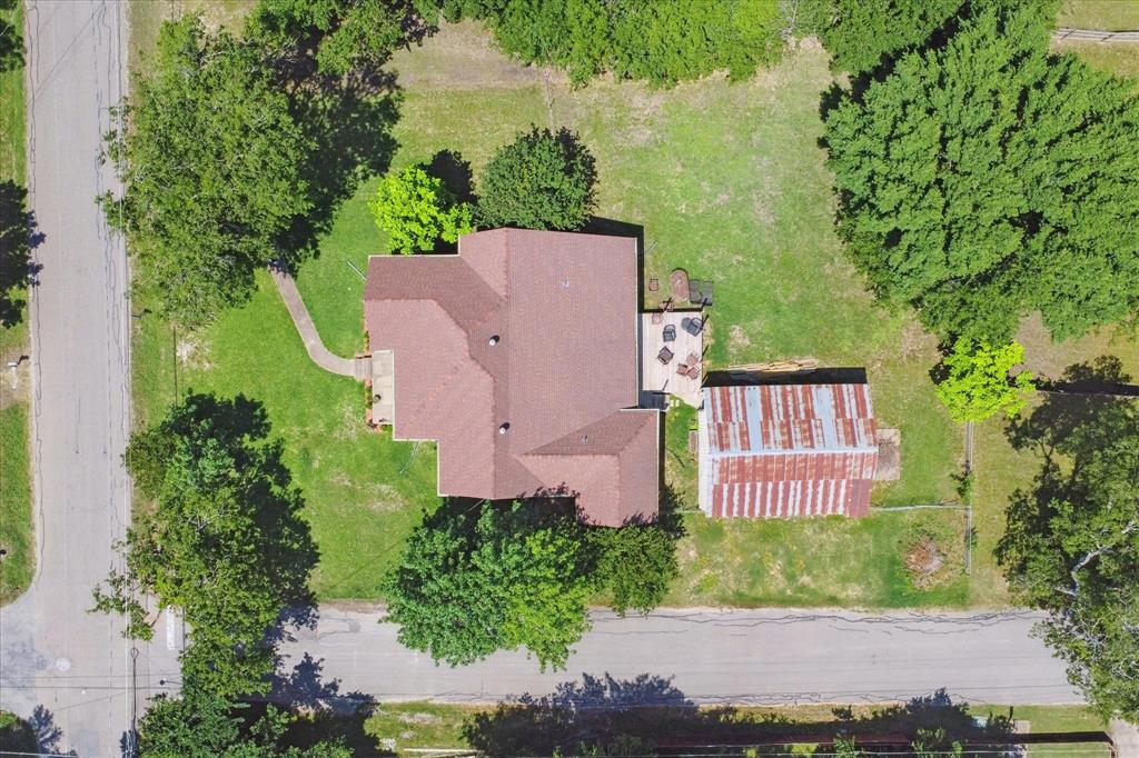 1102 West 12th Street Bonham, TX 75418 - Photo 27 of 27 Aerial view of property and surrounding area