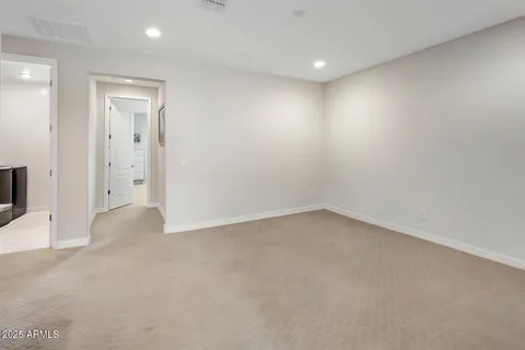 a view of empty room