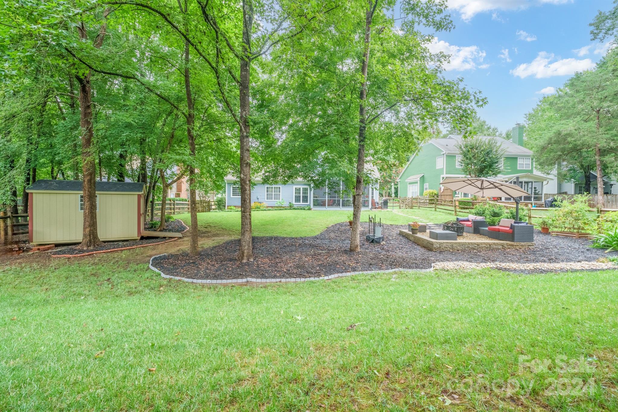 7401 Reedy Creek Road Charlotte, NC 28215 - Photo 25 of 25 a view of a park with tree s