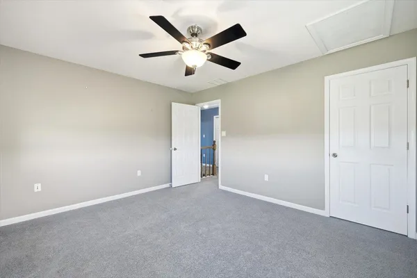 a view of city from a balcony