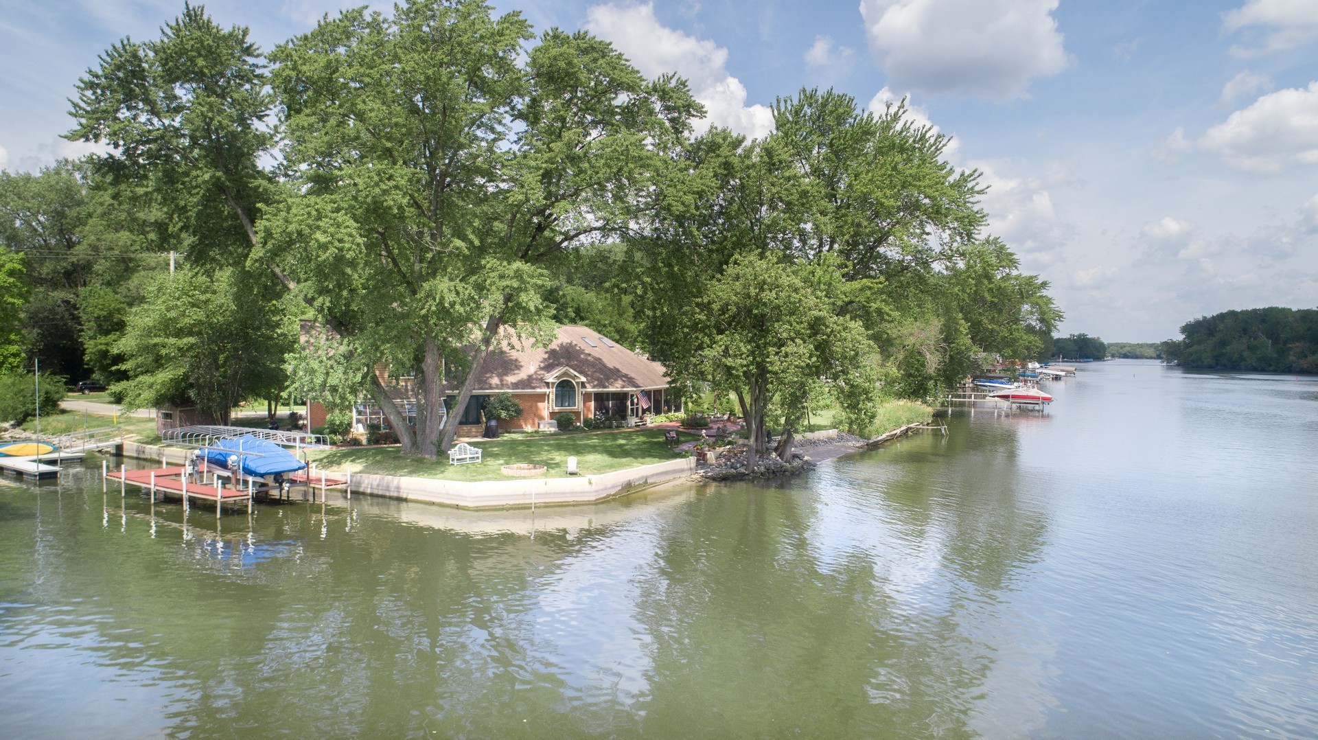 4444 Riverside Drive Crystal Lake, IL 60014 - Photo 29 of 30 a view of a lake with houses