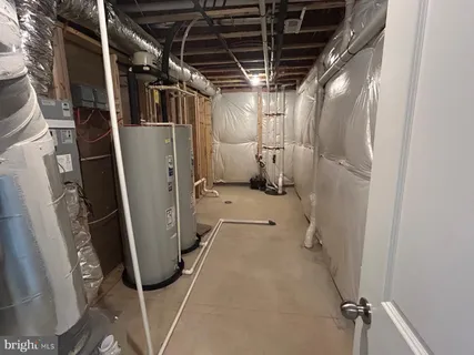 a view of a storage room