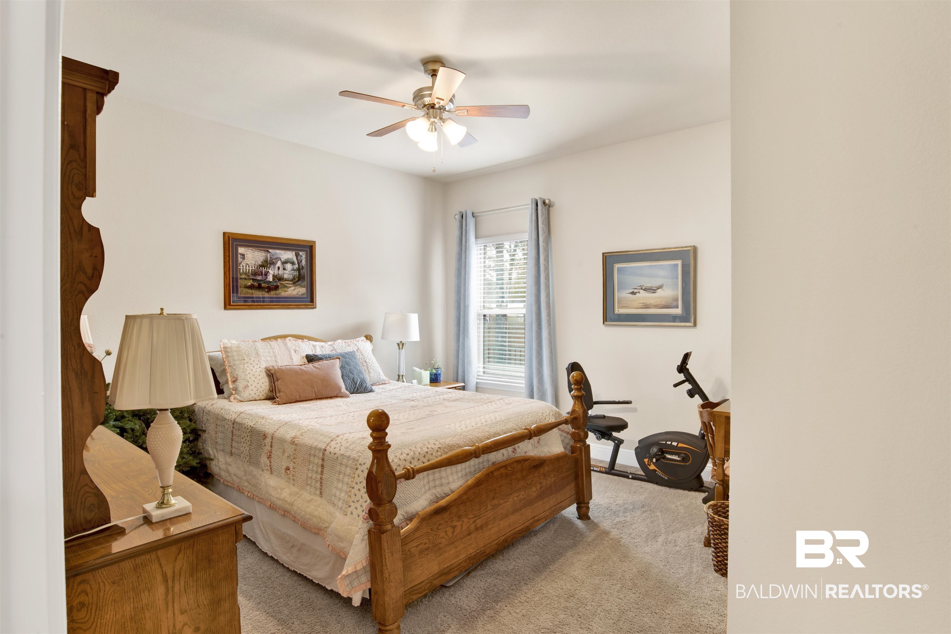 1476 Surrey Loop Foley, AL 36535 - Photo 25 of 31 Carpeted bedroom with ceiling fan