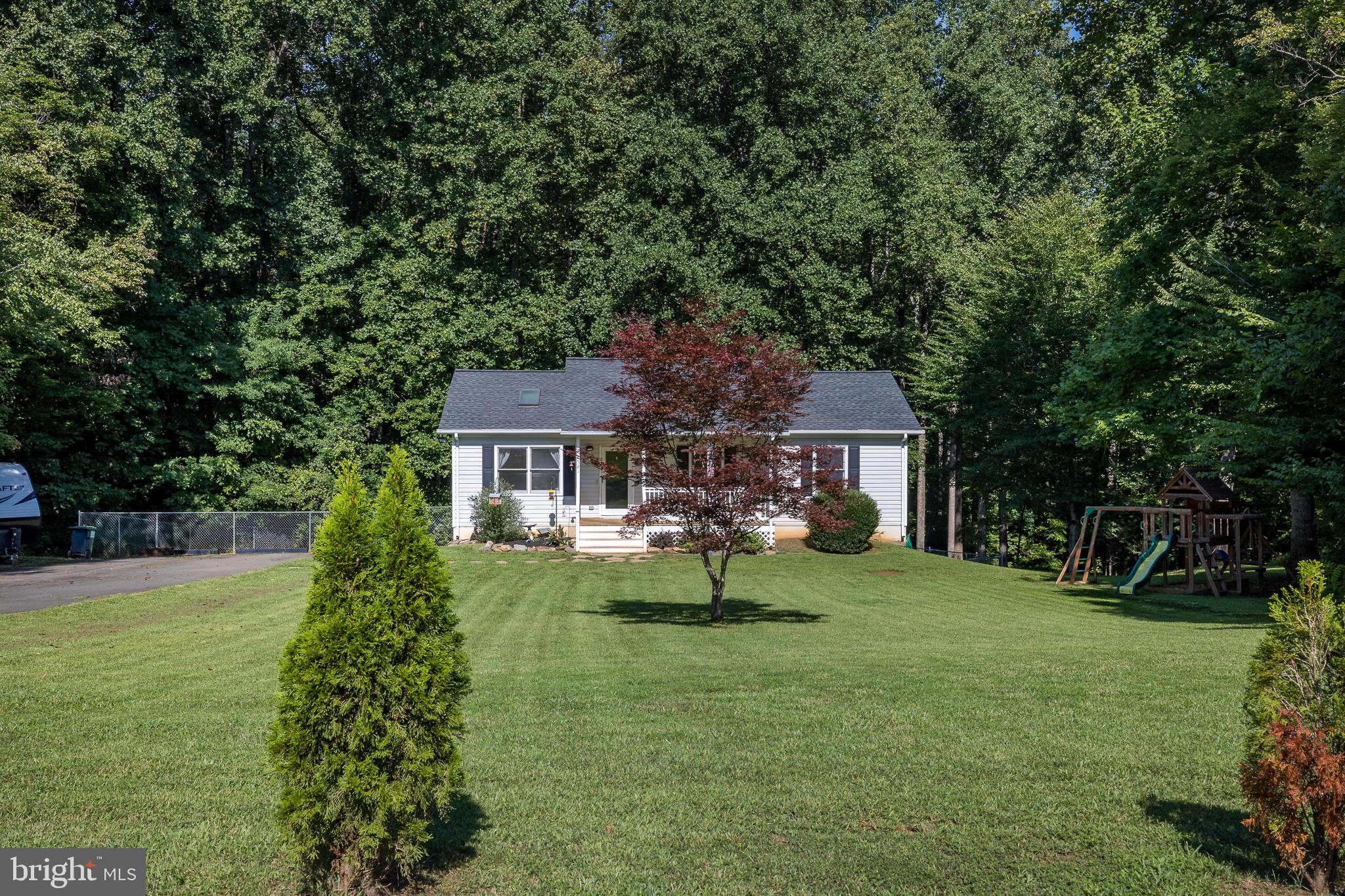 12521 Hazel River Road Rixeyville, VA 22737 - Photo 3 of 33 Covered Front Porch