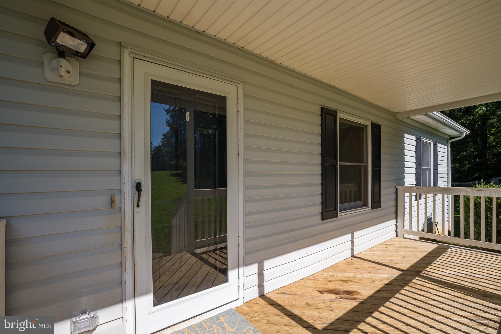 12521 Hazel River Road Rixeyville, VA 22737 - Photo 6 of 33 Covered Front Porch
