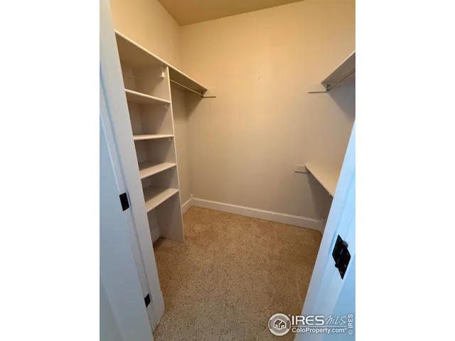 a view of walk in closet