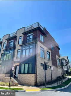 a front view of a building