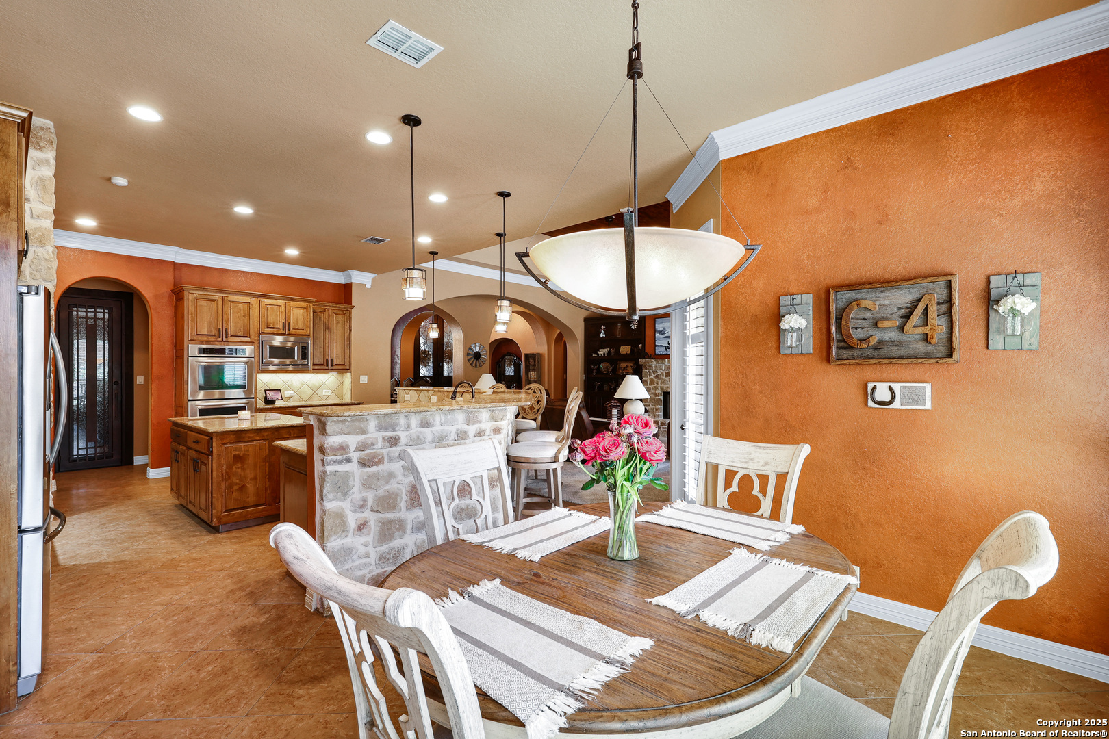 315 Santa Domingo Helotes, TX 78023 - Photo 18 of 50 a view of a dining room with furniture