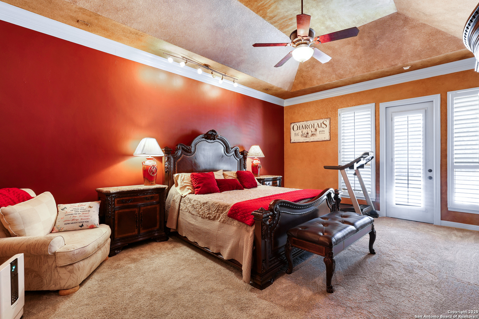 315 Santa Domingo Helotes, TX 78023 - Photo 20 of 50 a bedroom with a bed couch and window