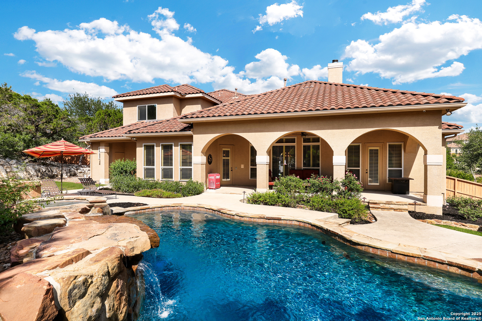 315 Santa Domingo Helotes, TX 78023 - Photo 49 of 50 a front view of a house with garden