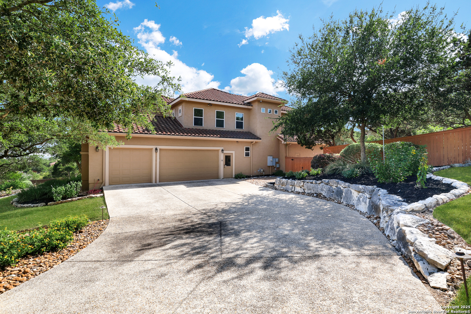 315 Santa Domingo Helotes, TX 78023 - Photo 50 of 50 a front view of a house with a garden