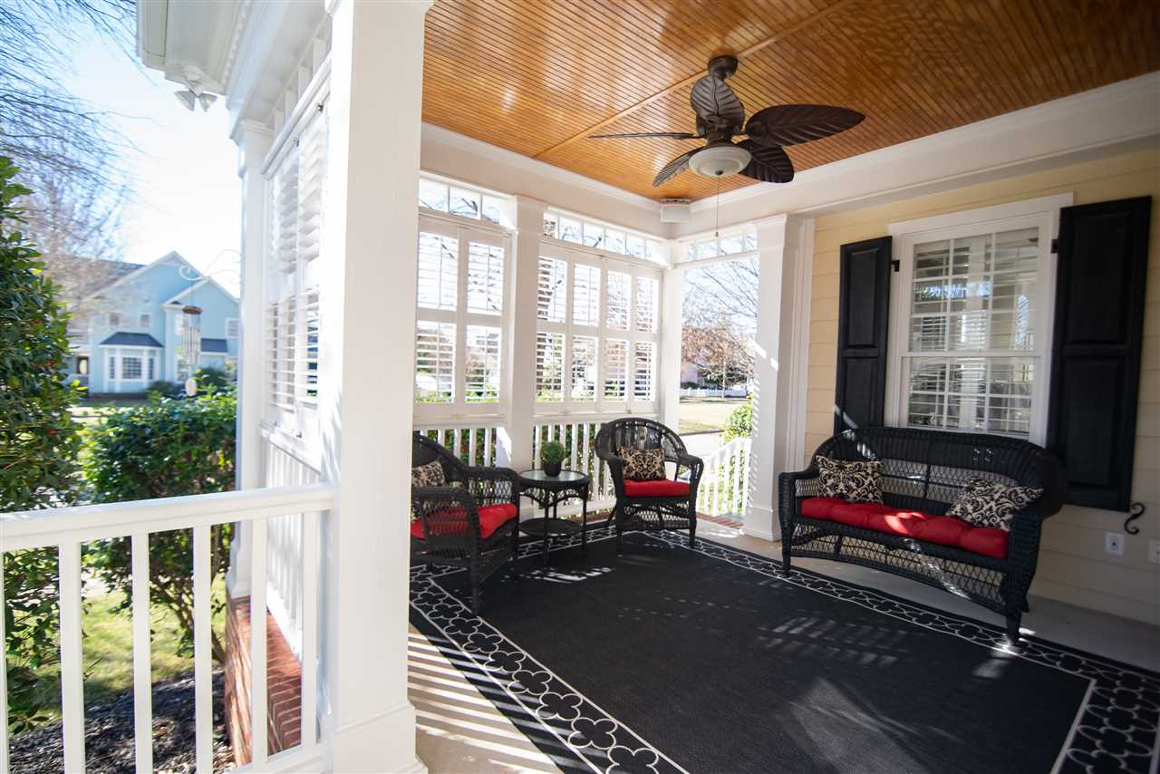 2203 Hopeton Avenue Raleigh, NC 27614 - Photo 5 of 25 This is the hangout spot you've been missing! Keep cool in the shade, under the fan and you'll discover outdoor living like never before. Front Porch
