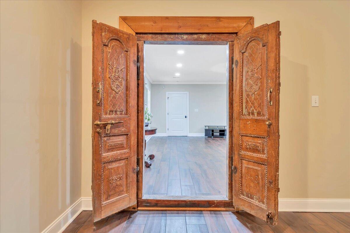 640 Flanders Road Callaway, VA 24067 - Photo 48 of 73 an empty room with wooden floor and closet