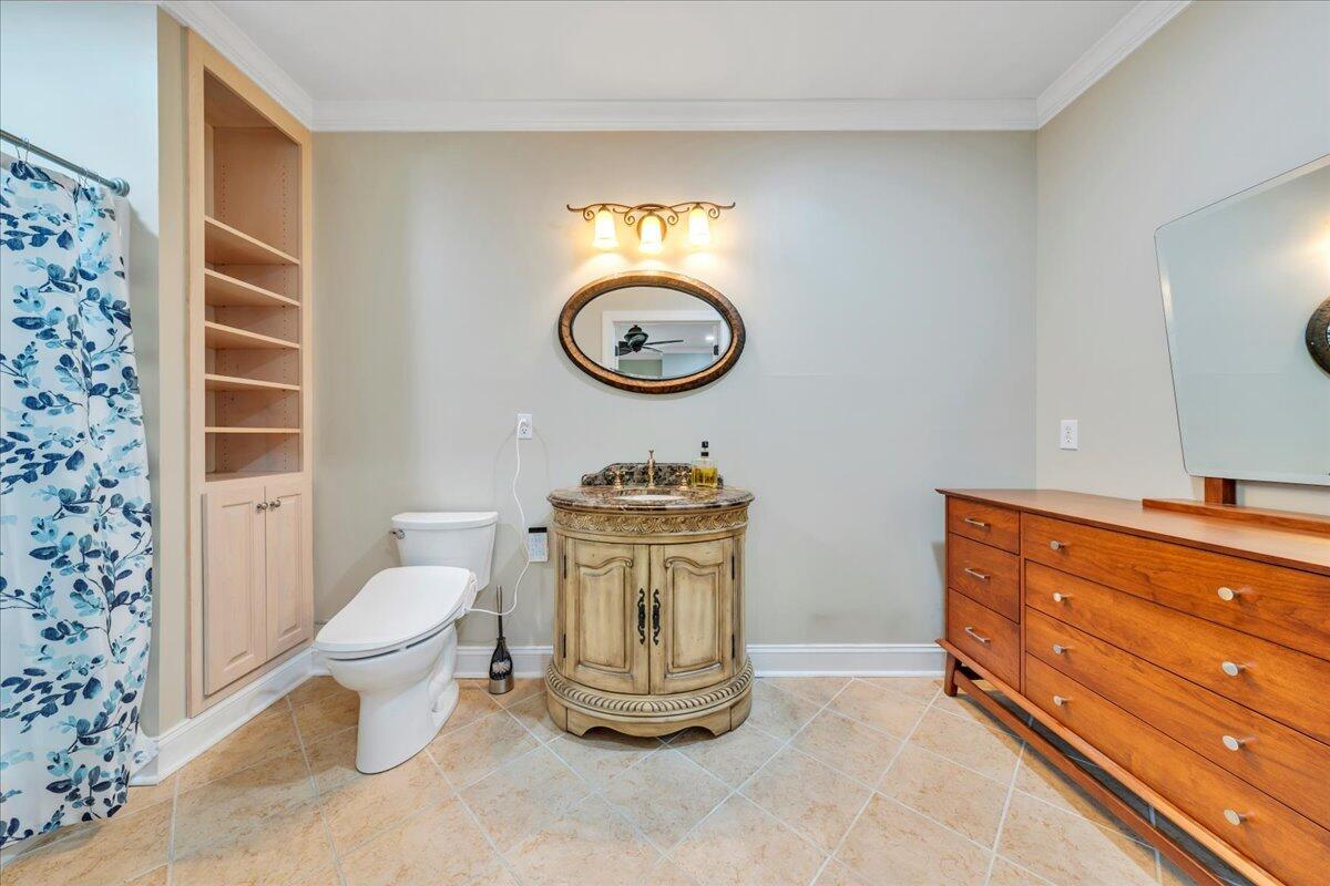 640 Flanders Road Callaway, VA 24067 - Photo 58 of 73 a bathroom with a toilet a sink and a mirror
