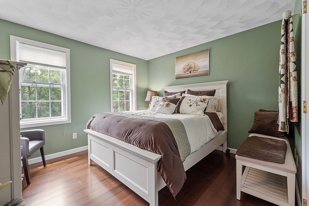 55 Rowley Hill Road Sterling, MA 01564 - Photo 25 of 42 a spacious bedroom with a bed and a window