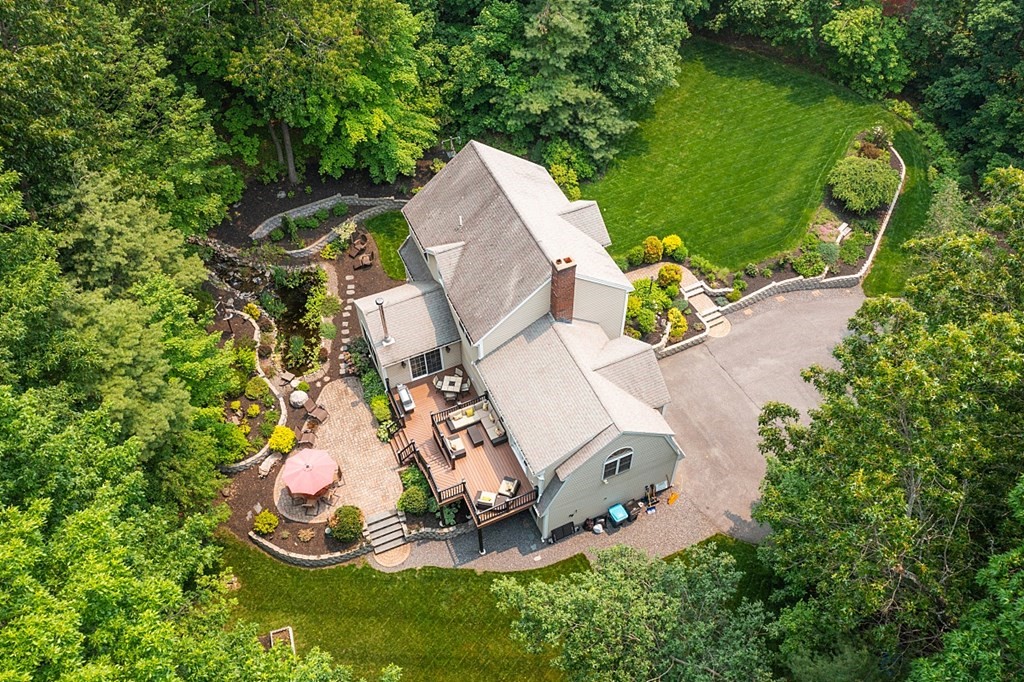 55 Rowley Hill Road Sterling, MA 01564 - Photo 32 of 42 an aerial view of a house with outdoor space