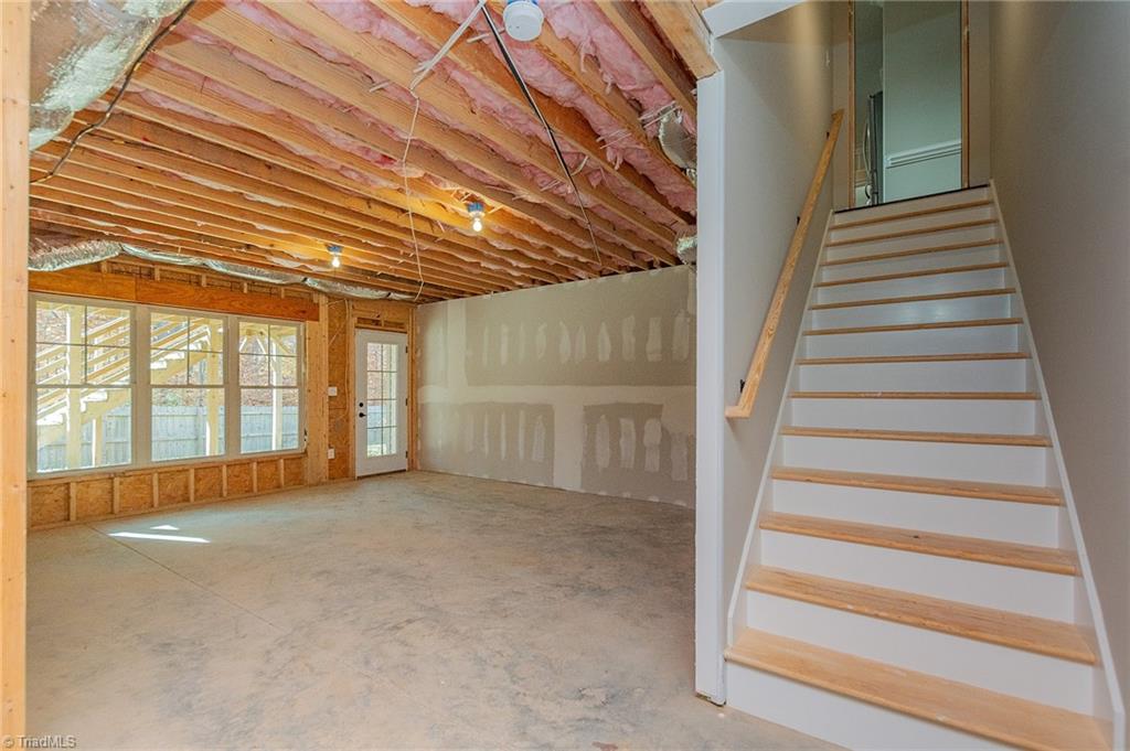5083 Tower Road Greensboro, NC 27410 - Photo 40 of 50 Unfinished Basement