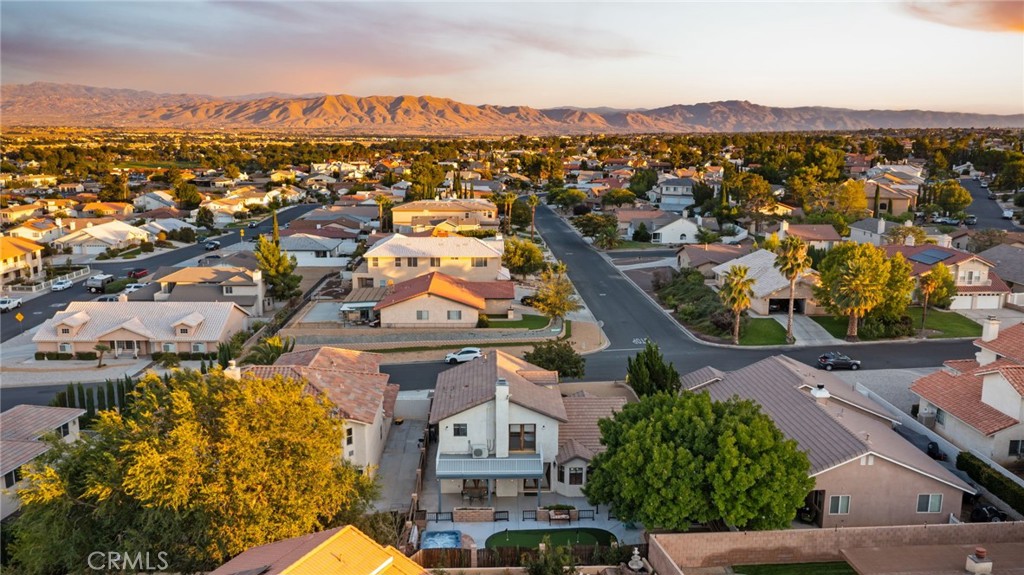 17800 Rancho Bonita Road Victorville, CA 92395 - Photo 33 of 52 an aerial view of residential houses with outdoor space