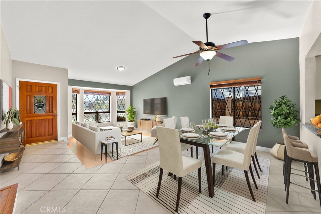 17800 Rancho Bonita Road Victorville, CA 92395 - Photo 6 of 52 a view of a livingroom with furniture window and wooden floor