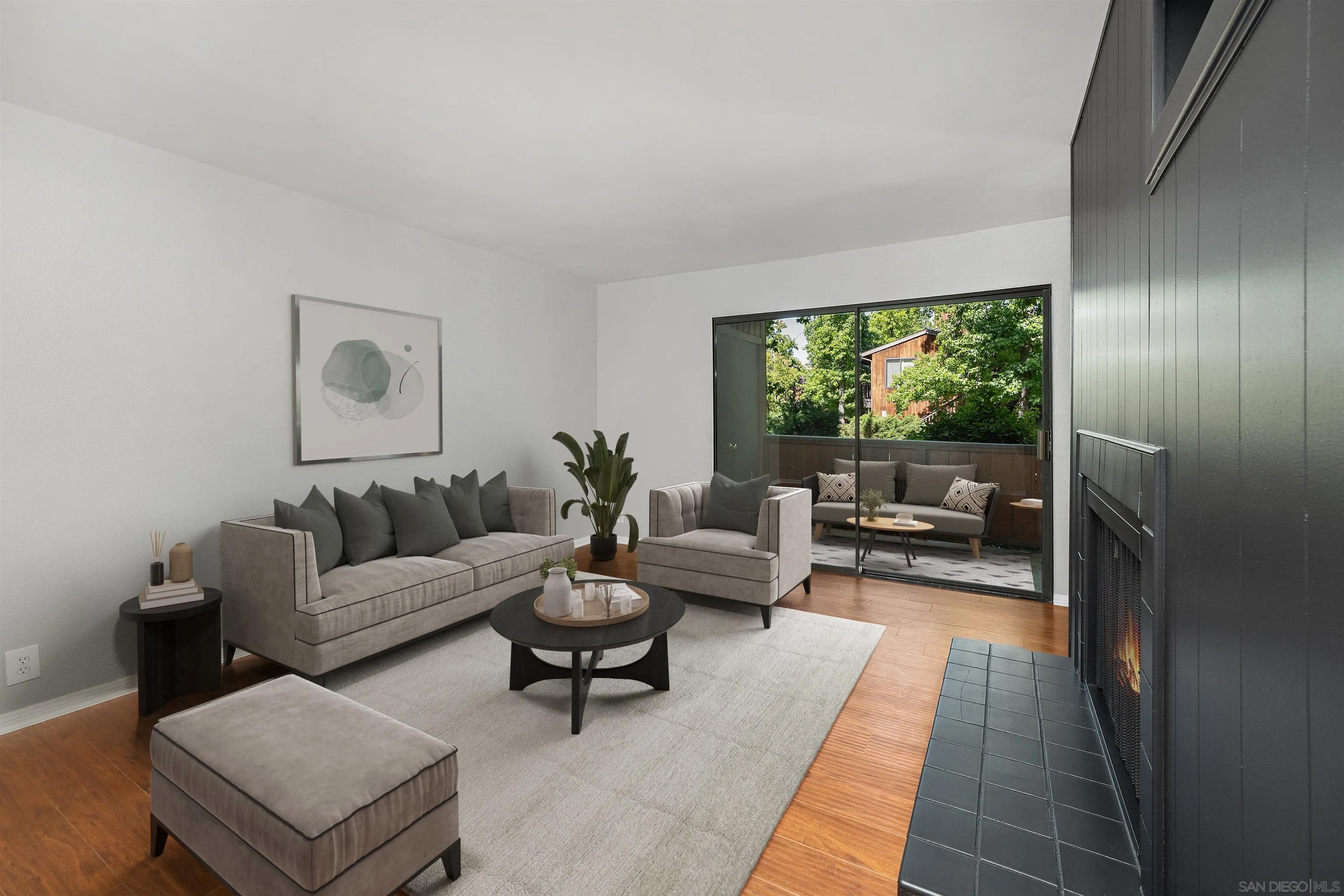 2157 Arnold Way, Unit 312 Alpine, CA 91901 - Photo 4 of 26 a living room with furniture and a large window
