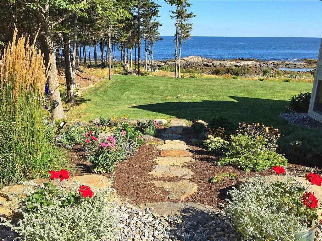 66 Decker Reef Road East Boothbay, ME 04544 - Photo 3 of 35 Thoughtful paths and plantings draw...