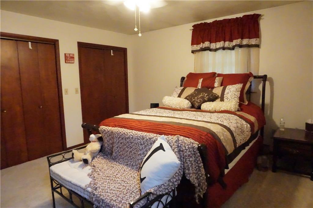 289 Hellein School Road Acme, PA 15610 - Photo 11 of 25 Master Bedroom view from bathroom door