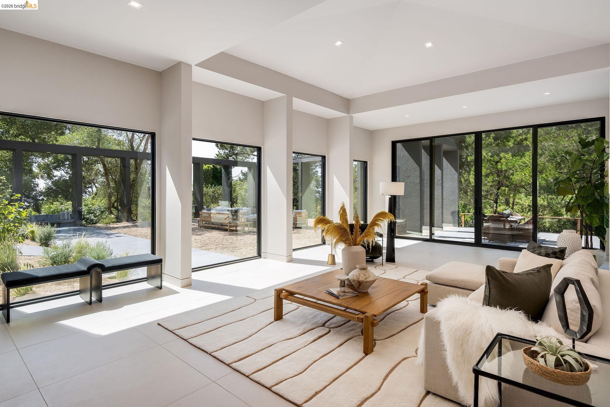 5645 Bacon Road Oakland, CA 94619 - Photo 17 of 60 Tiled living area with recessed lighting