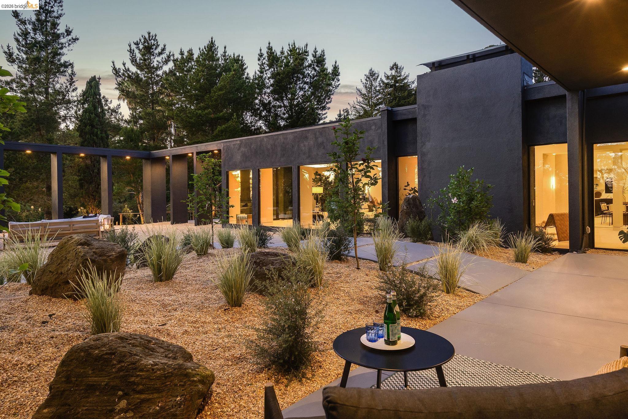 5645 Bacon Road Oakland, CA 94619 - Photo 57 of 60 Contemporary home with a patio and stucco siding